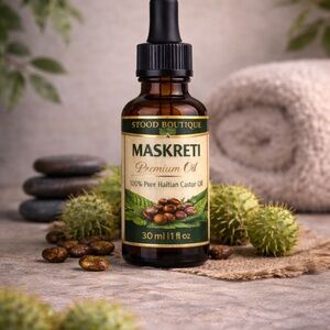 Maskreti Premium Oil - 100% Pure Haitian Castor Oil